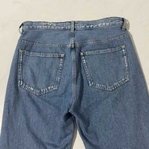 Acne Studios Men’s Van Indigo Fray Denim Jeans Size 30 Designer Streetwear